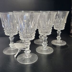 Cristal D' Arques Durand Tuilleries Villandry Crystal Cordials set of 6